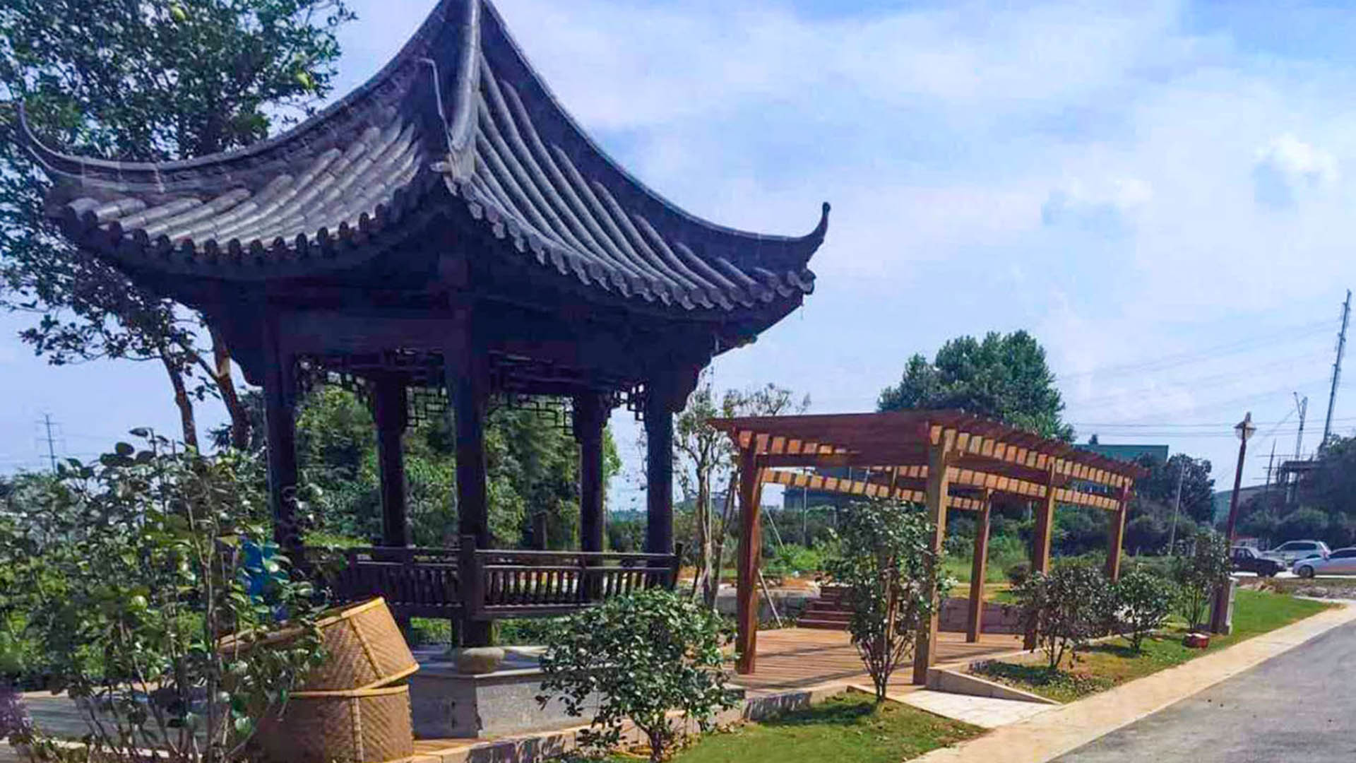 龍塢茶鎮建設工程—慈母橋村莊整治工程